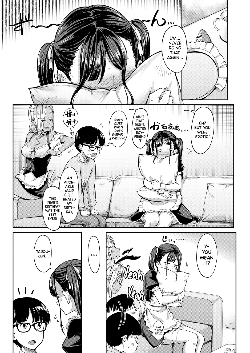 My Girlfriend's Little Sister is a Carnivorous Gyaru Ch. 3 page 55
