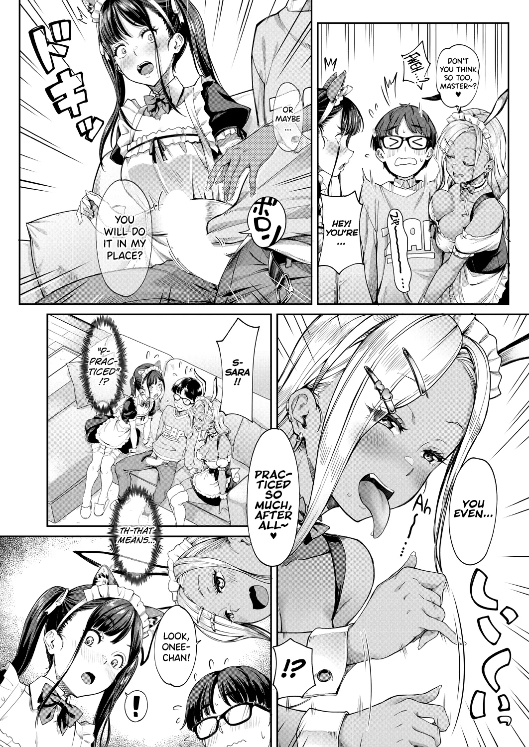 My Girlfriend's Little Sister is a Carnivorous Gyaru Ch. 3 page 9