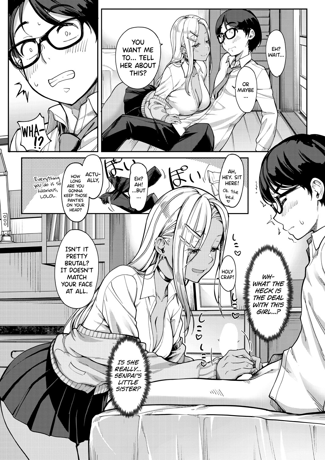 My Girlfriend's Little Sister is a Carnivorous Gyaru page 11