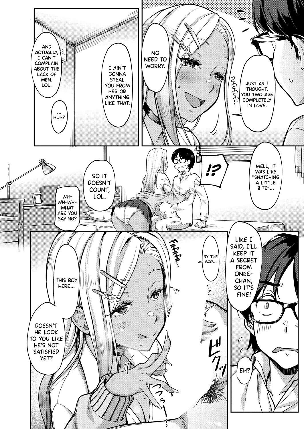 My Girlfriend's Little Sister is a Carnivorous Gyaru page 29