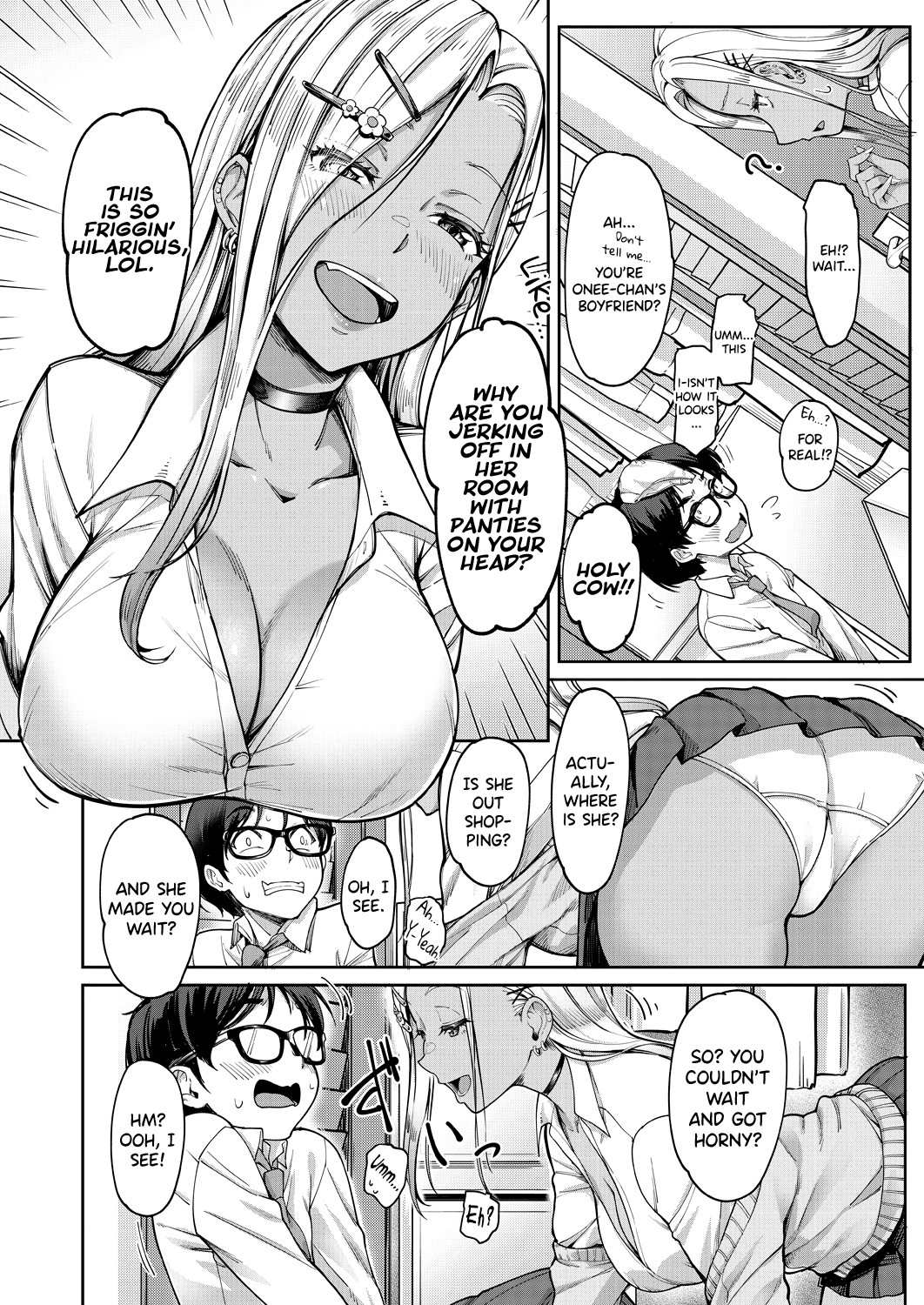 My Girlfriend's Little Sister is a Carnivorous Gyaru page 7