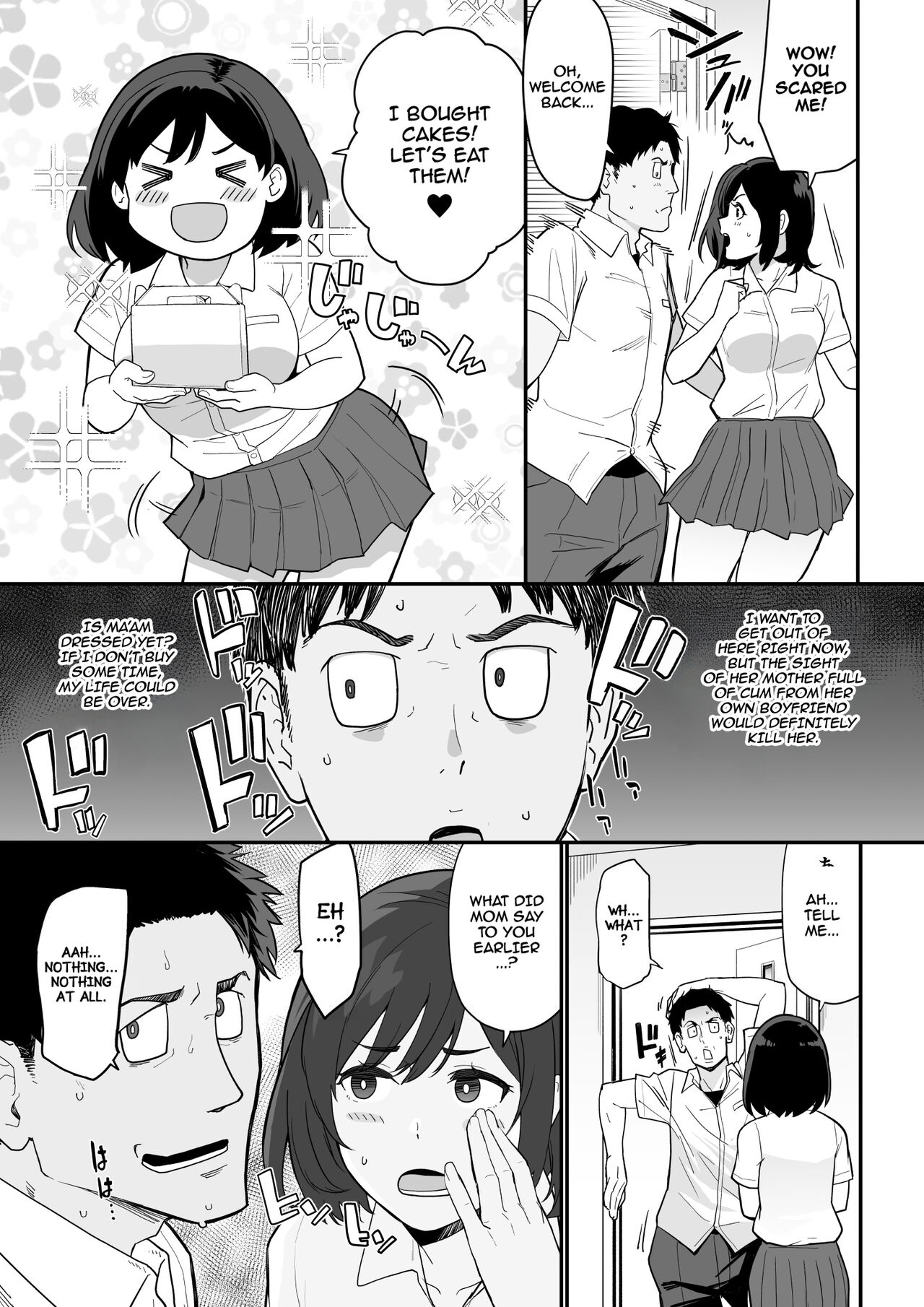 My Girlfriend's Mom is too Lewd, so I couldn't Hold Back. page 22