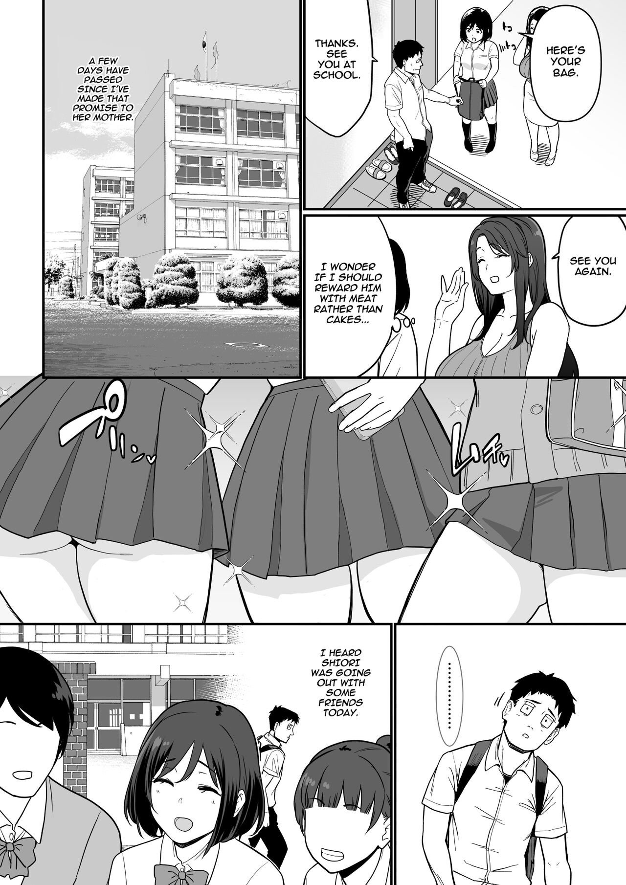 My Girlfriend's Mom is too Lewd, so I couldn't Hold Back. page 25
