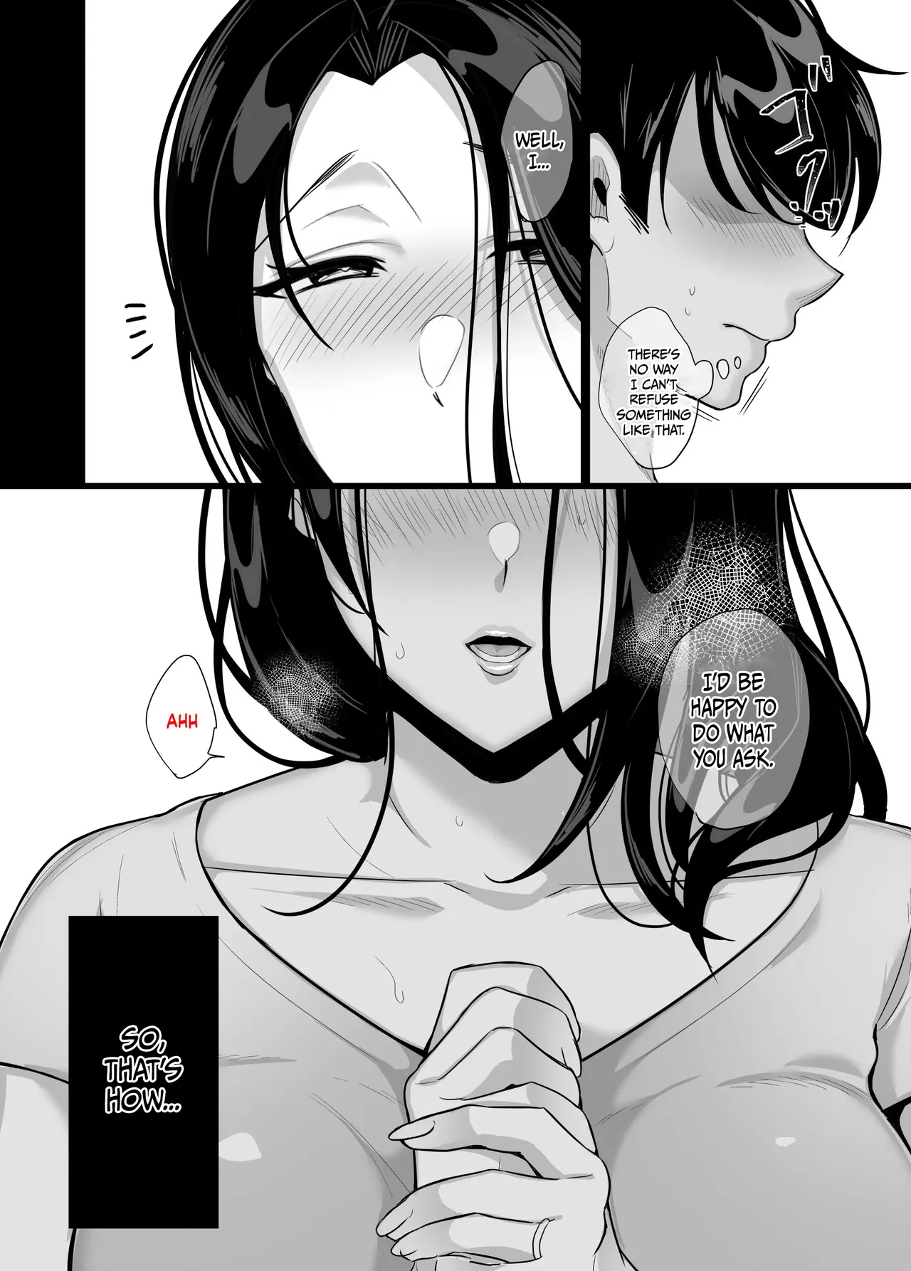 My girlfriend's mother devours me ~ Seduced into having a secret relationship. page 54