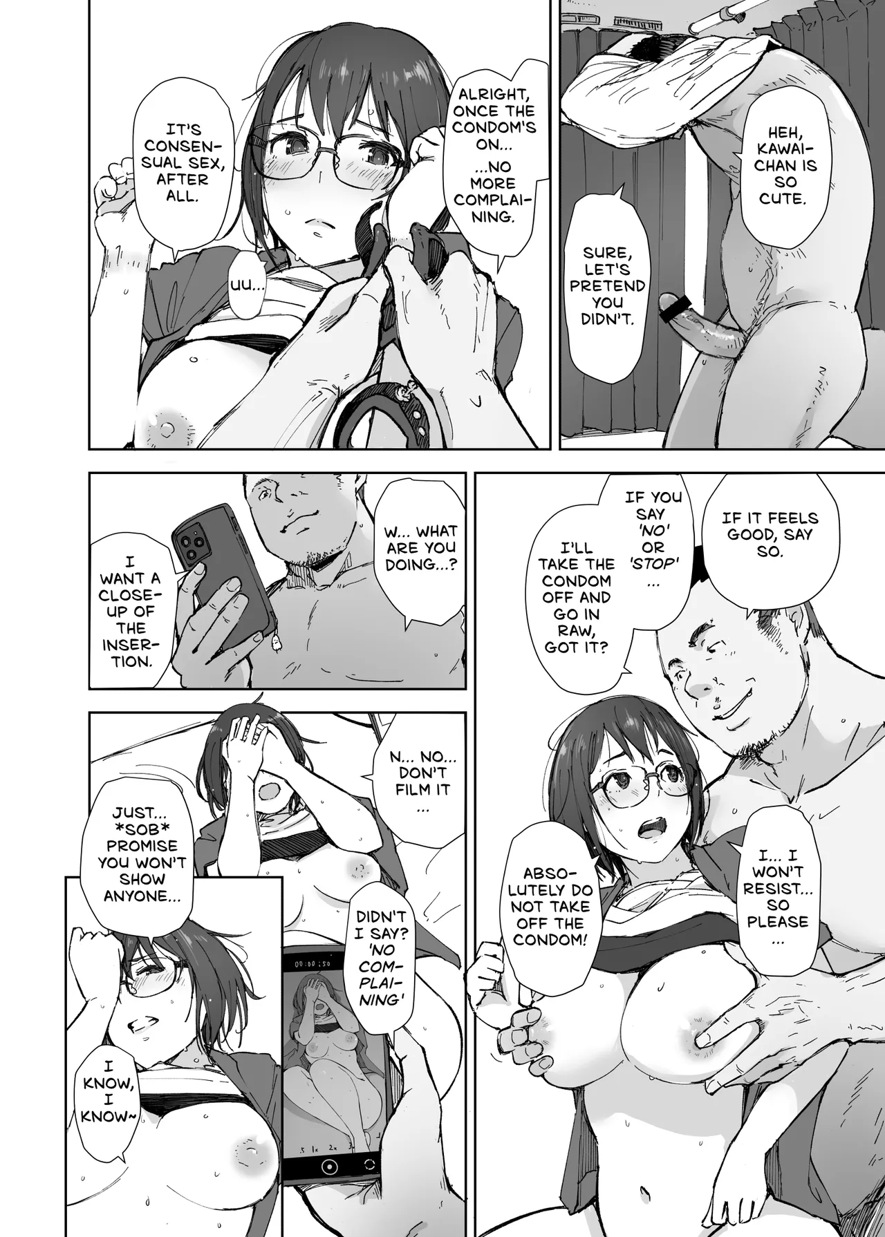 My Girlfriend's Rocky Ride in Senpai's Big Car page 25