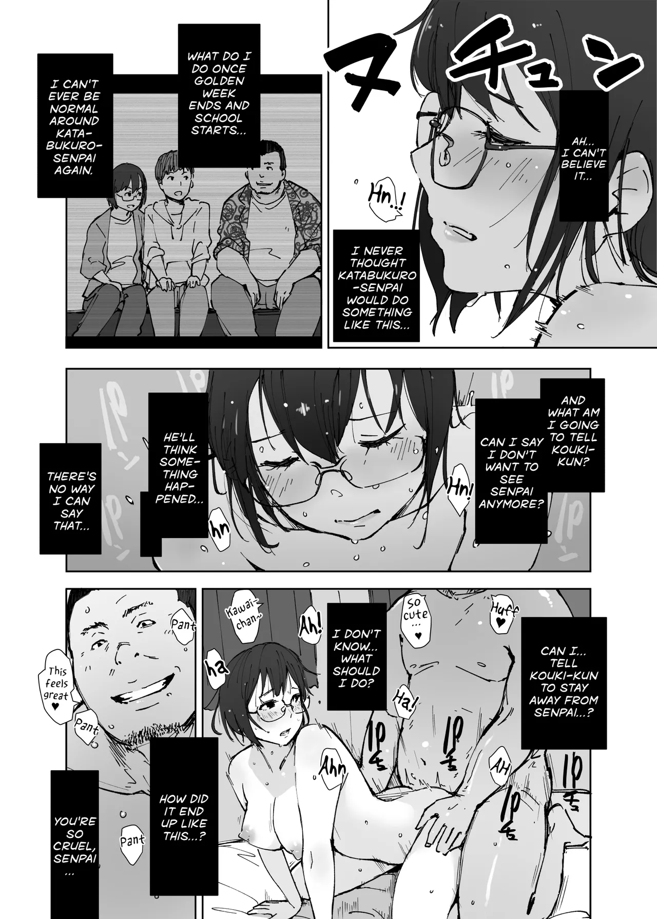 My Girlfriend's Rocky Ride in Senpai's Big Car page 30