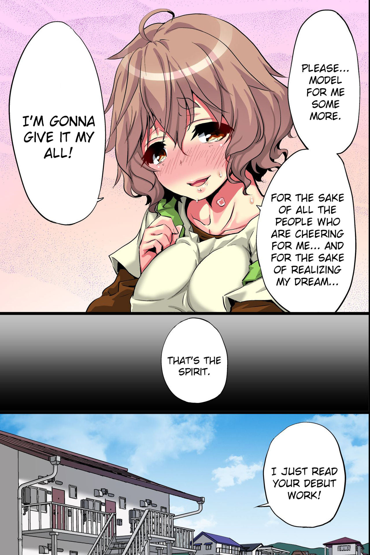 My Girlfriend's Secret: A Story About a Virgin Ero Mangaka Who Awakens to Womanhood by Doing Reference Material Research for Her Work page 18