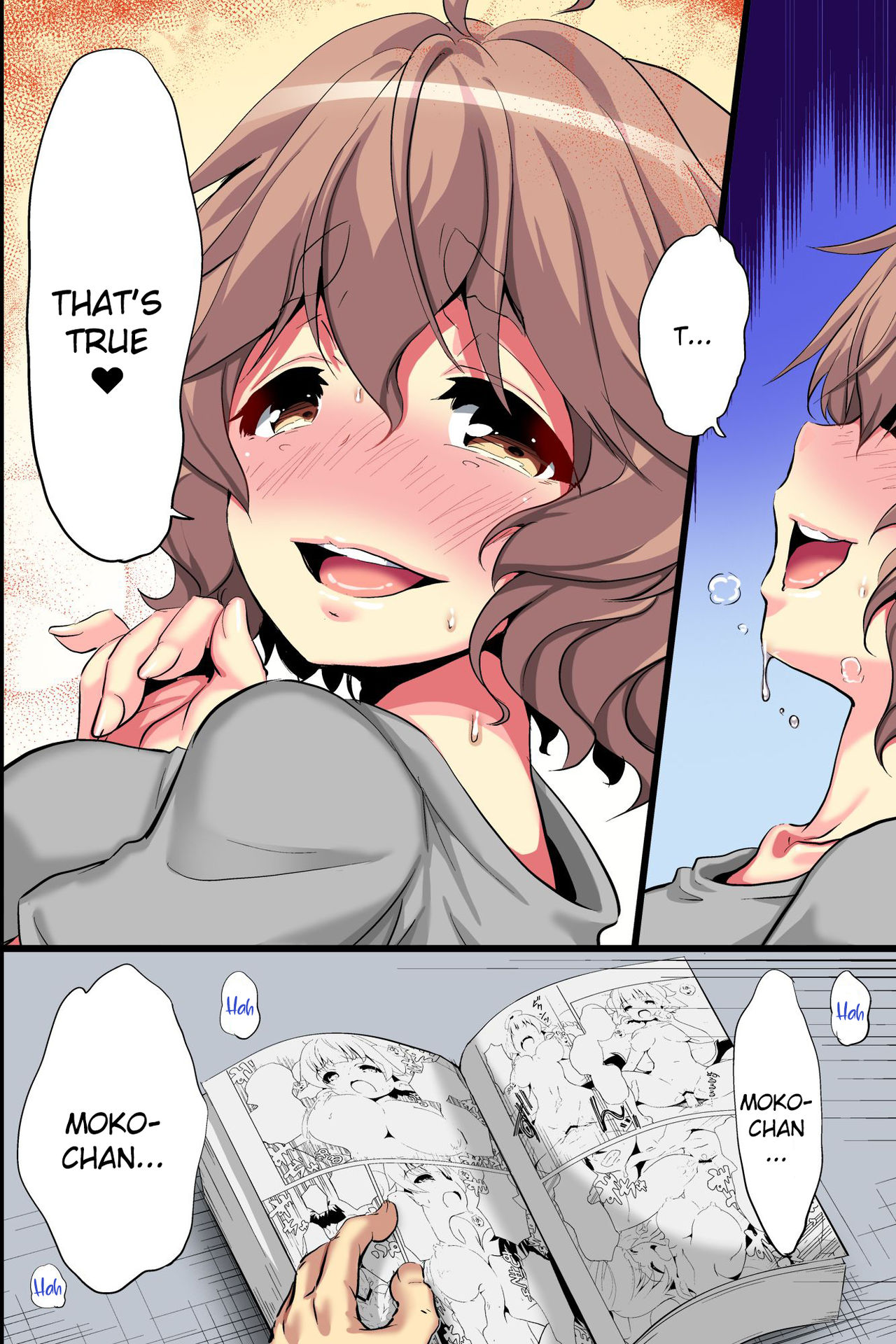 My Girlfriend's Secret: A Story About a Virgin Ero Mangaka Who Awakens to Womanhood by Doing Reference Material Research for Her Work page 23