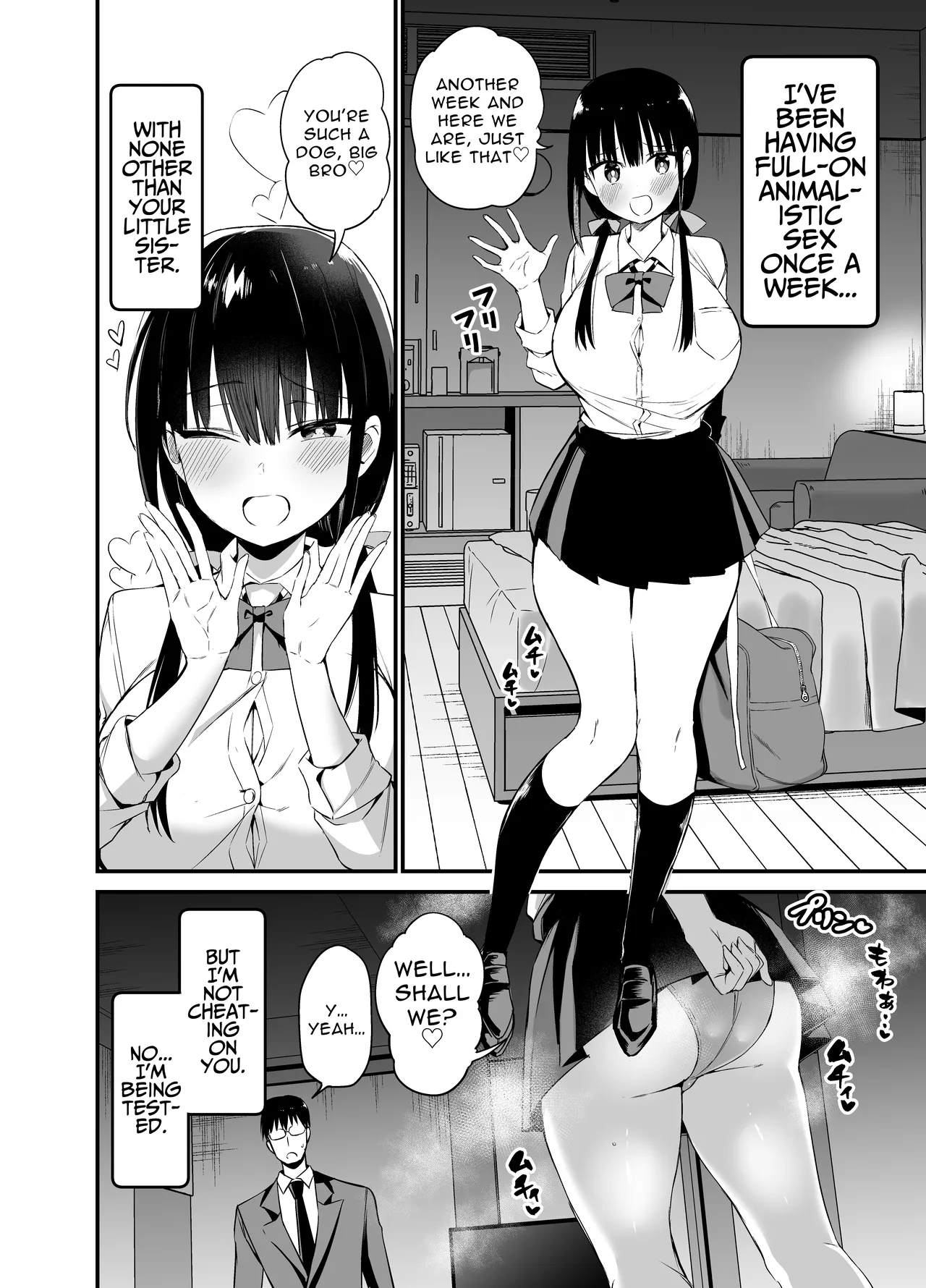 My Girlfriend's Sister is a Busty Deviless in a Miniskirt 4 page 3