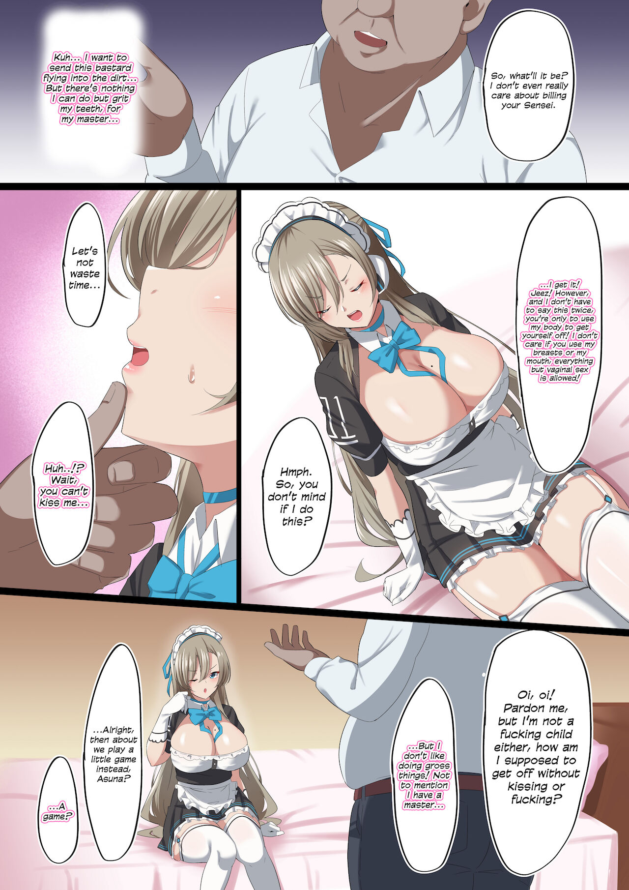 My Girlfriend Was Turned Into a Sex Maid for My Creepy Boss page 6