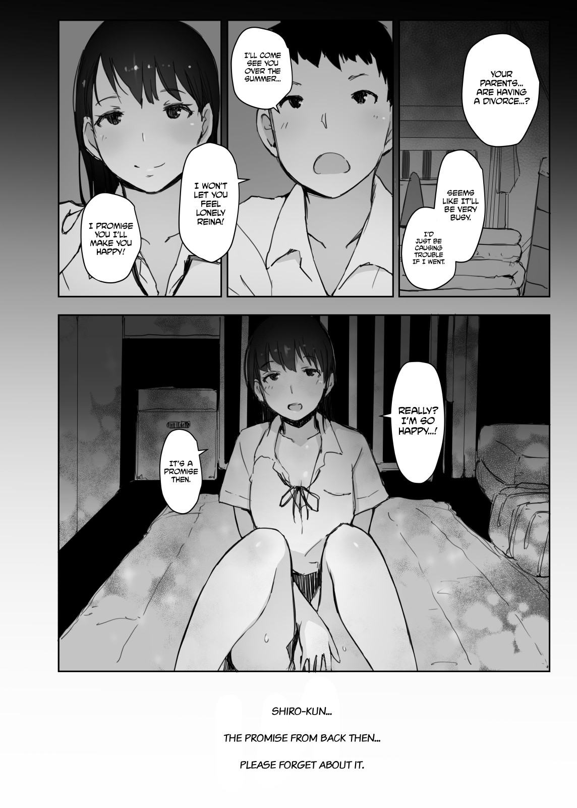 My Girlfriend Who Couldn't Meet Summer Vacation page 11