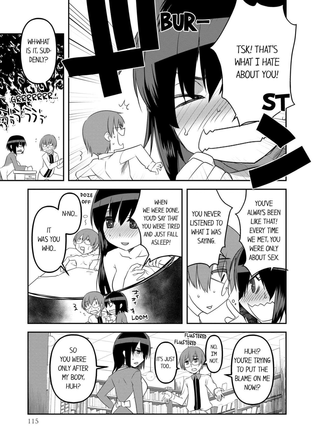 My Girlfriend Would Never Cheat?! page 108