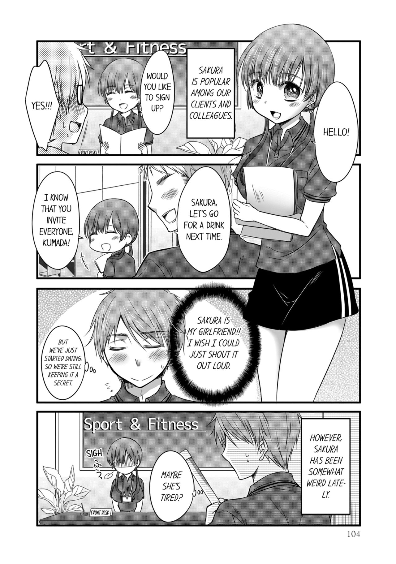 My Girlfriend Would Never Cheat?! page 98