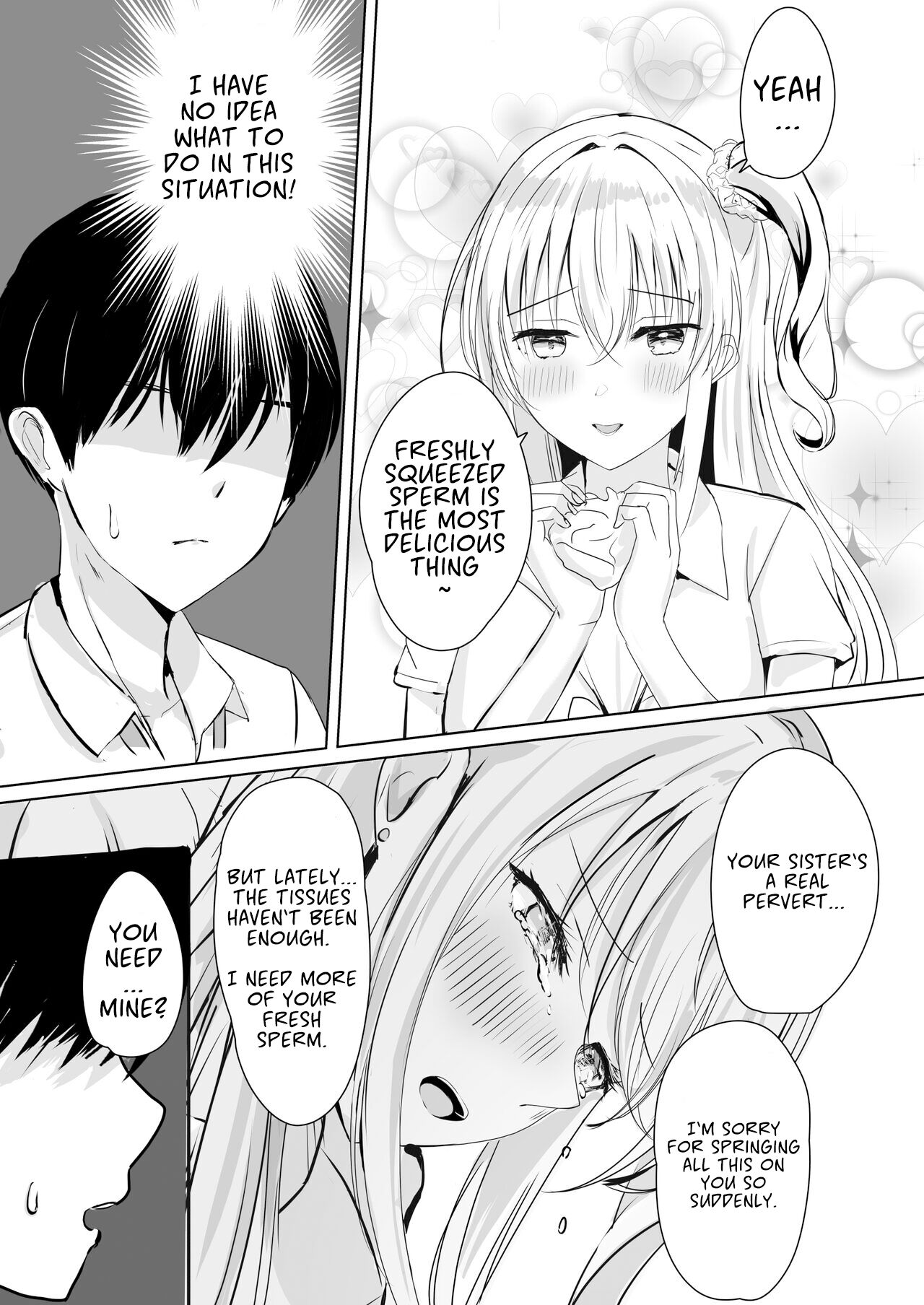 My Gyaru Little Sister Wants to See My Sperm! page 11