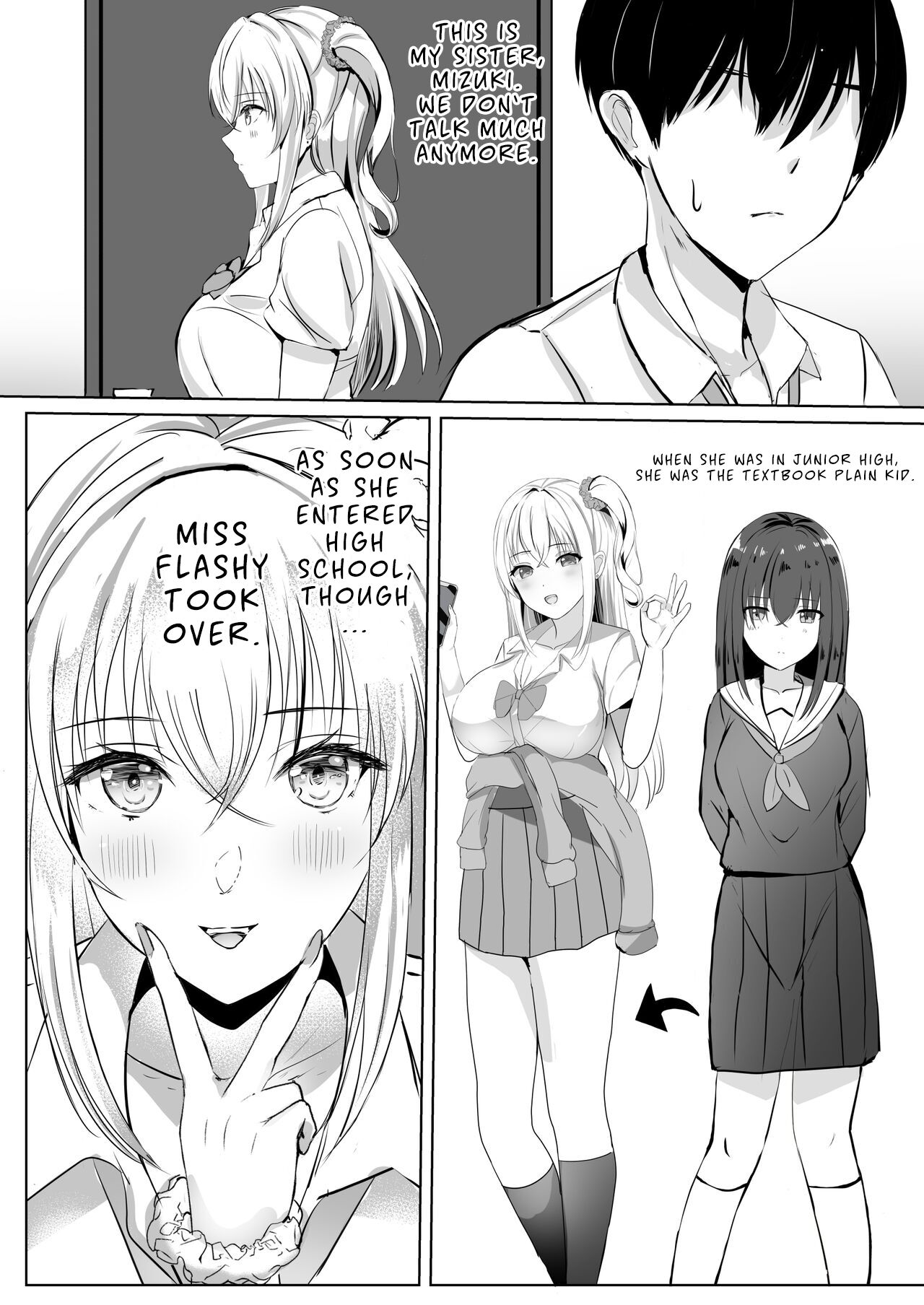 My Gyaru Little Sister Wants to See My Sperm! page 4