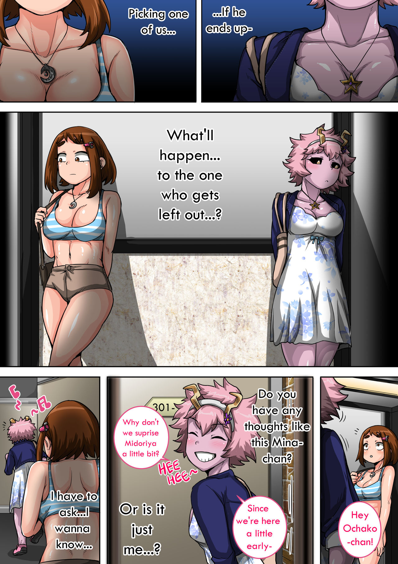My Harem Academia 5: The Start of a Harem page 61