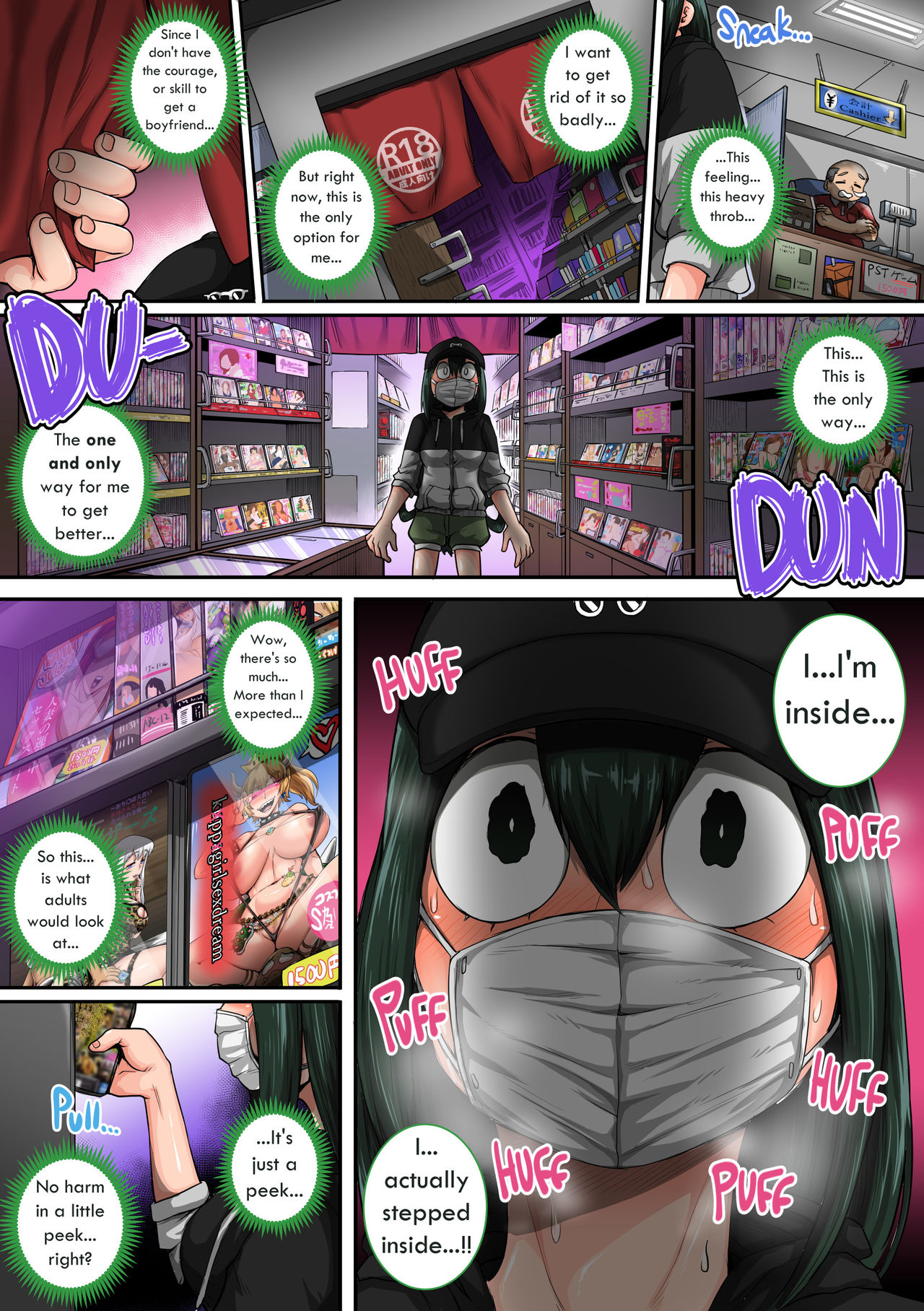 My Harem Academia 6: The (Frog) Girl with Animal Instincts page 12