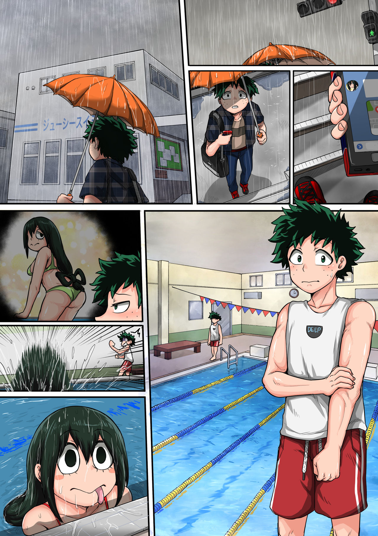 My Harem Academia 6: The (Frog) Girl with Animal Instincts page 135