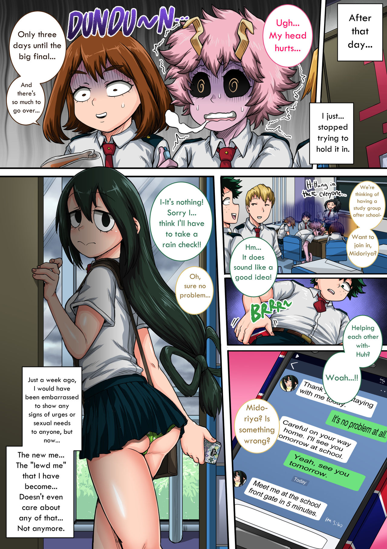 My Harem Academia 6: The (Frog) Girl with Animal Instincts page 43