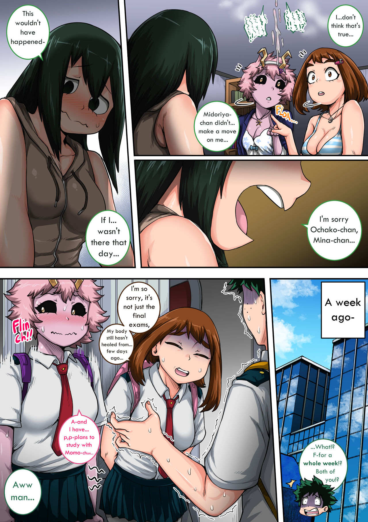 My Harem Academia 6: The (Frog) Girl with Animal Instincts page 5