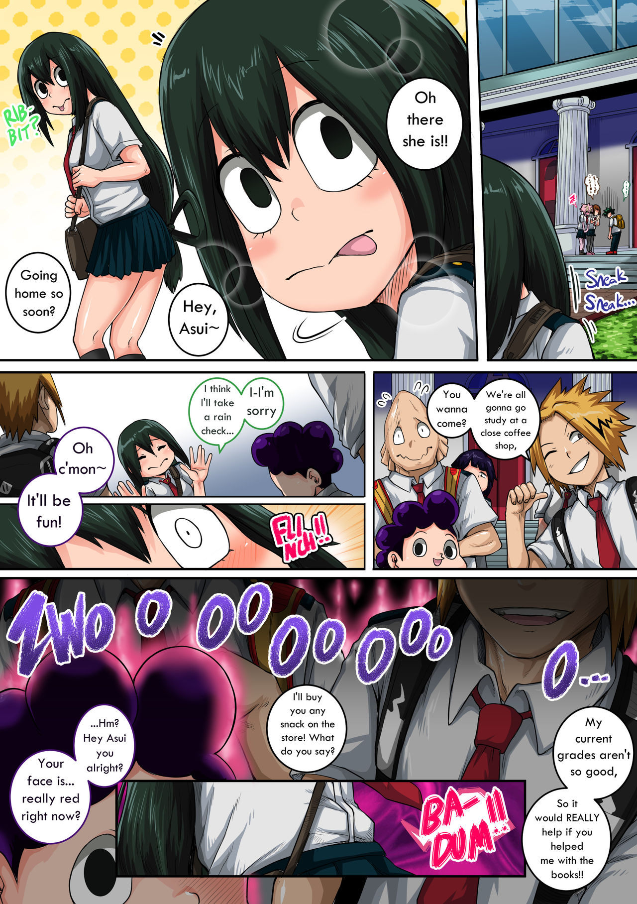 My Harem Academia 6: The (Frog) Girl with Animal Instincts page 6