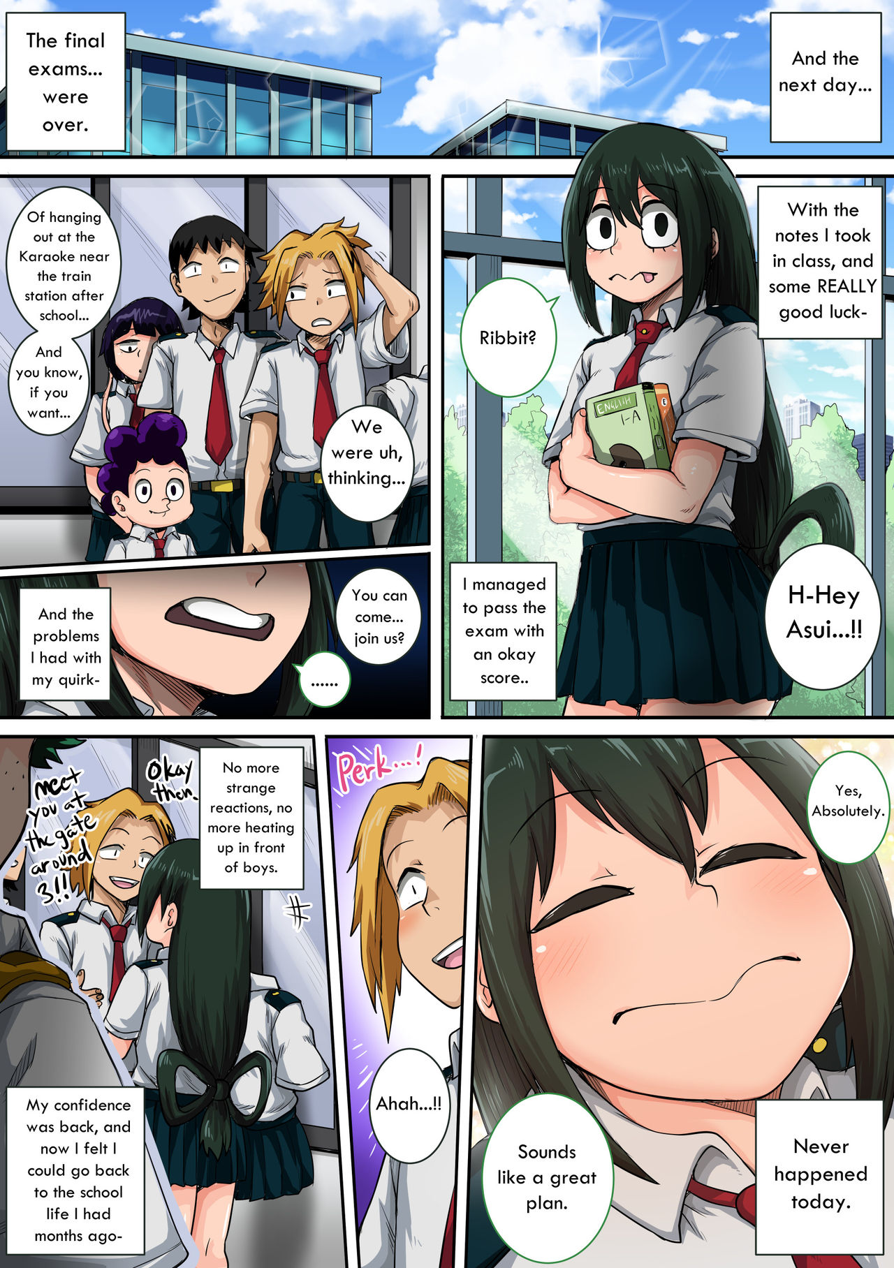 My Harem Academia 6: The (Frog) Girl with Animal Instincts page 65