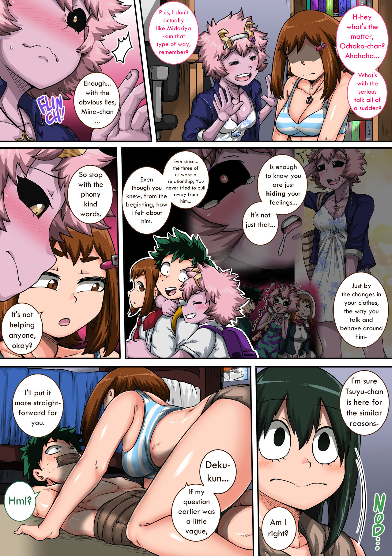 My Harem Academia 6: The (Frog) Girl with Animal Instincts page 74