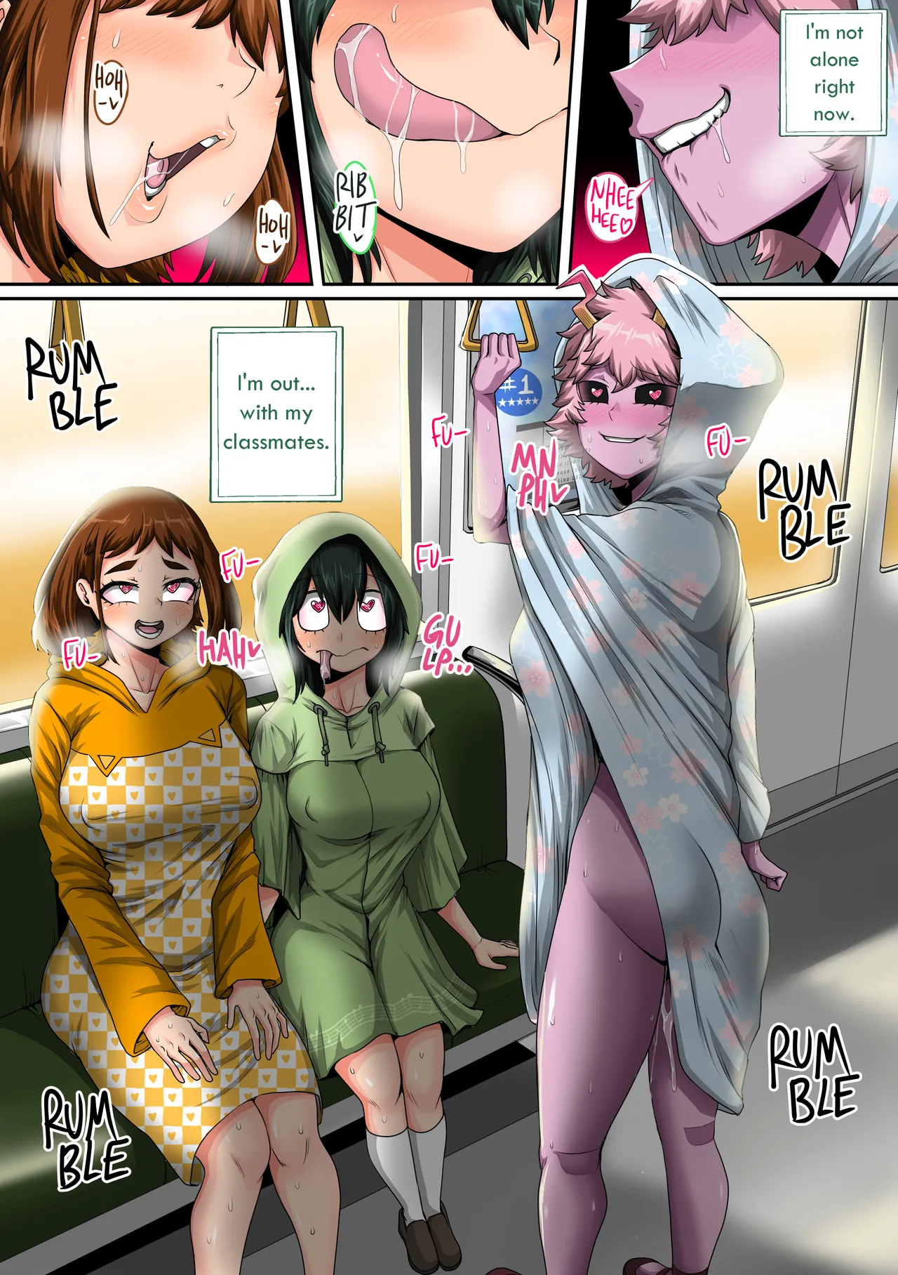 My Harem Academia Chapter 8 Part 3 Breaking into a broken heart page 15