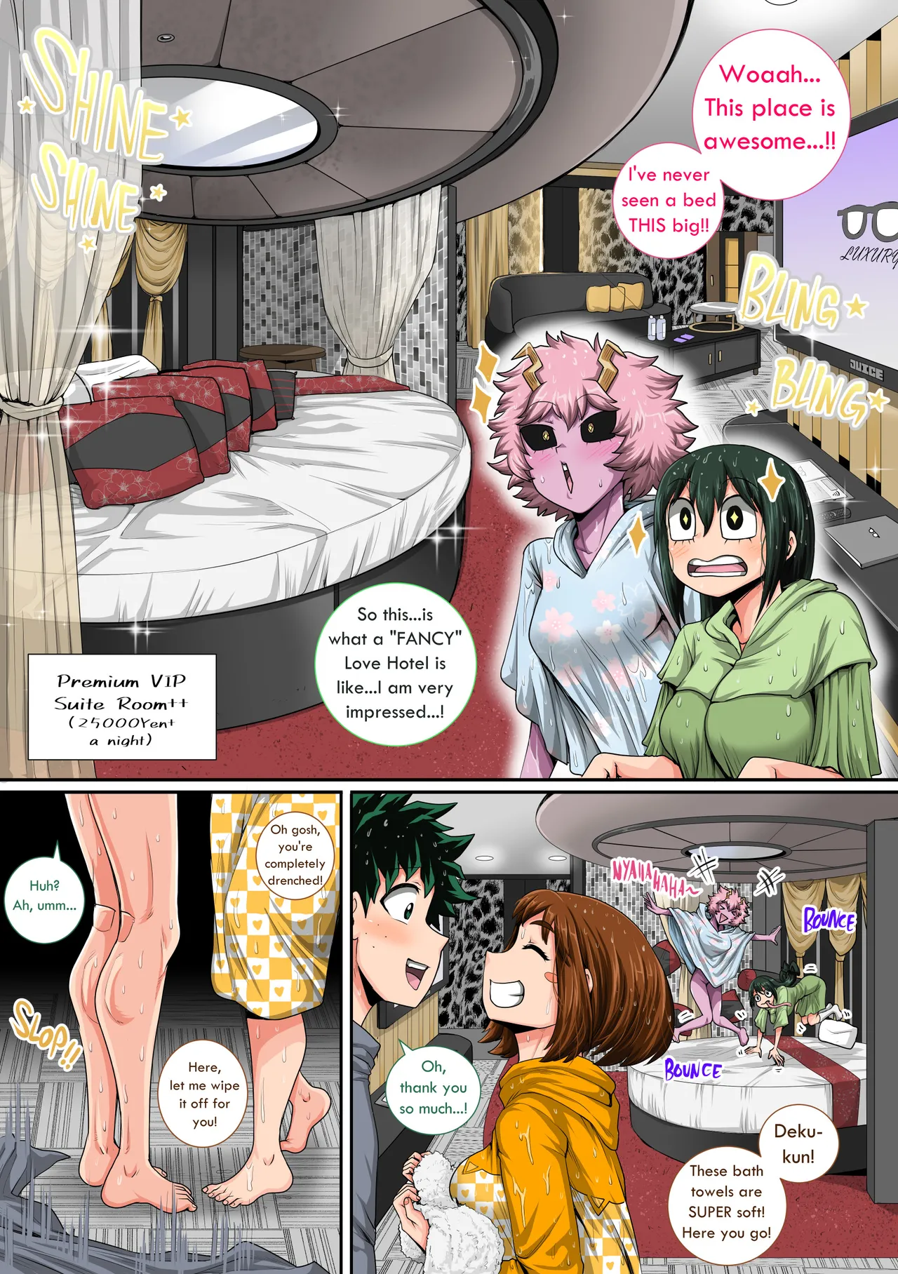 My Harem Academia Chapter 8 Part 3 Breaking into a broken heart page 27