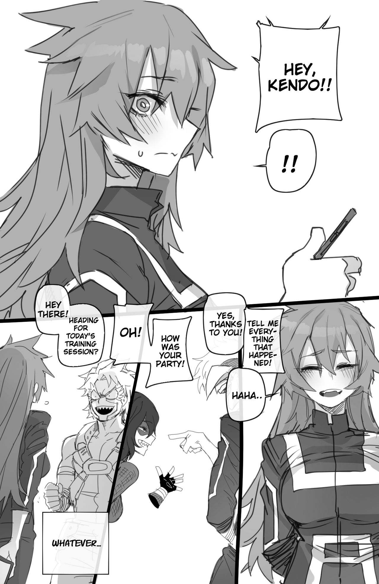MY HERO Christmas HAREM page 27