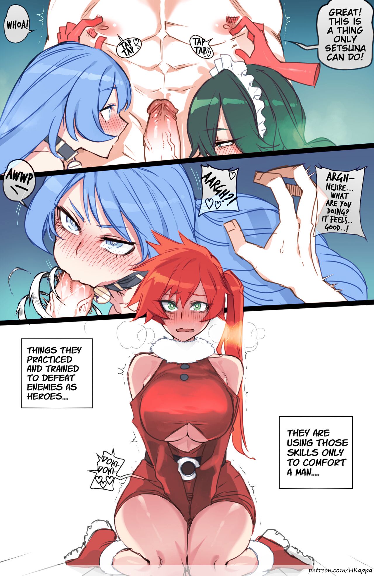 MY HERO Christmas HAREM page 7