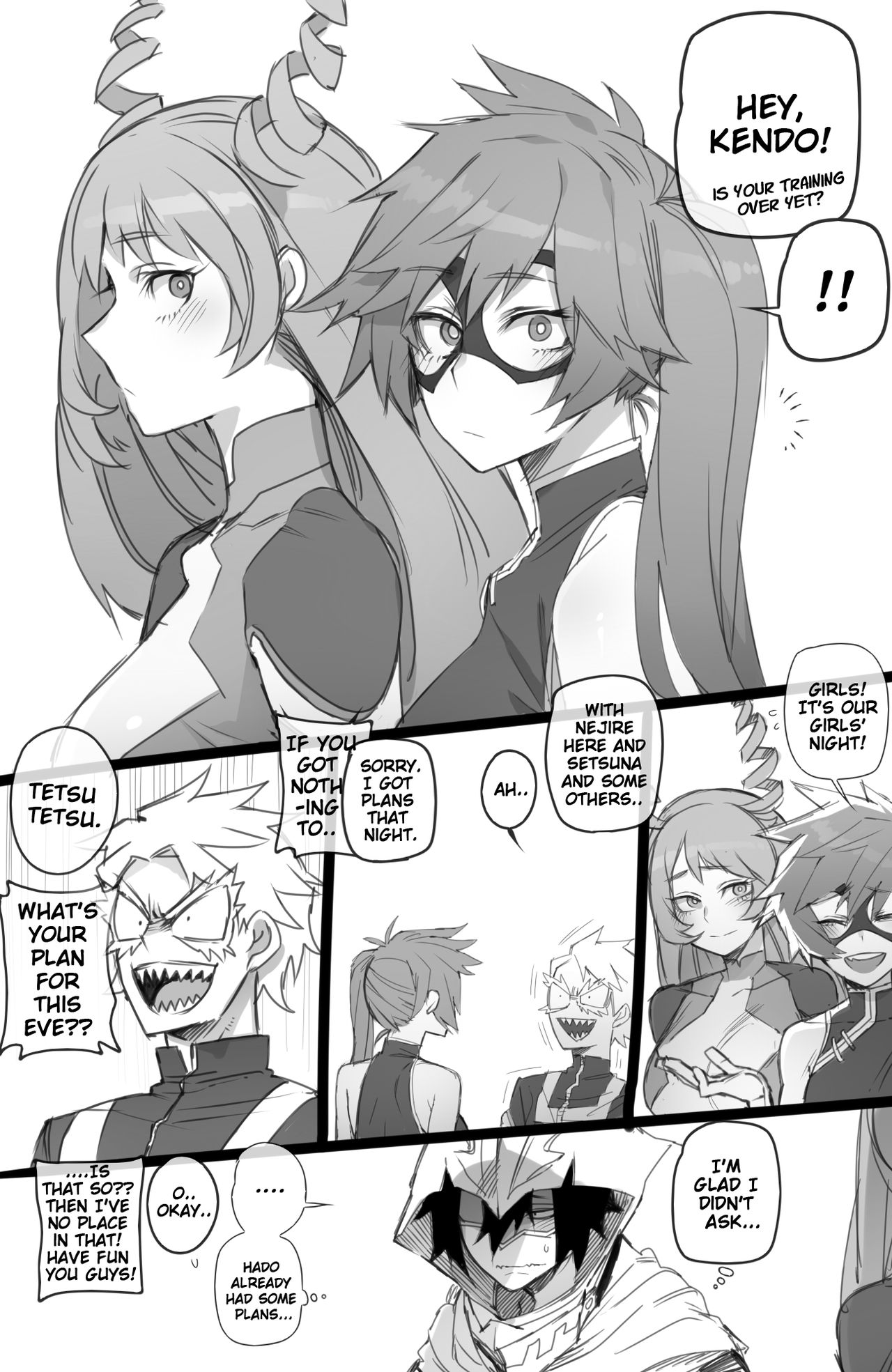 MY HERO Christmas HAREM page 2