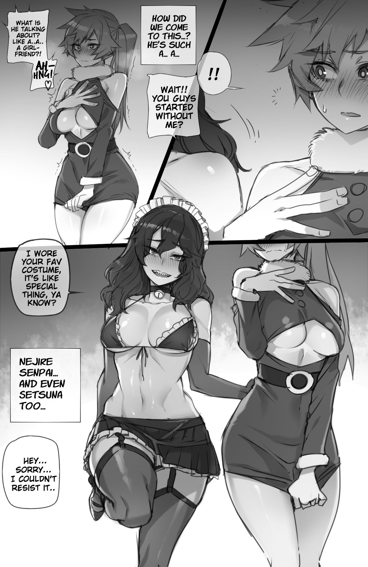 MY HERO Christmas HAREM page 5