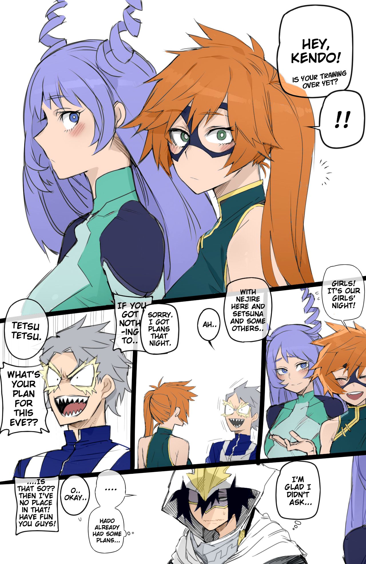MY HERO HAREM page 61