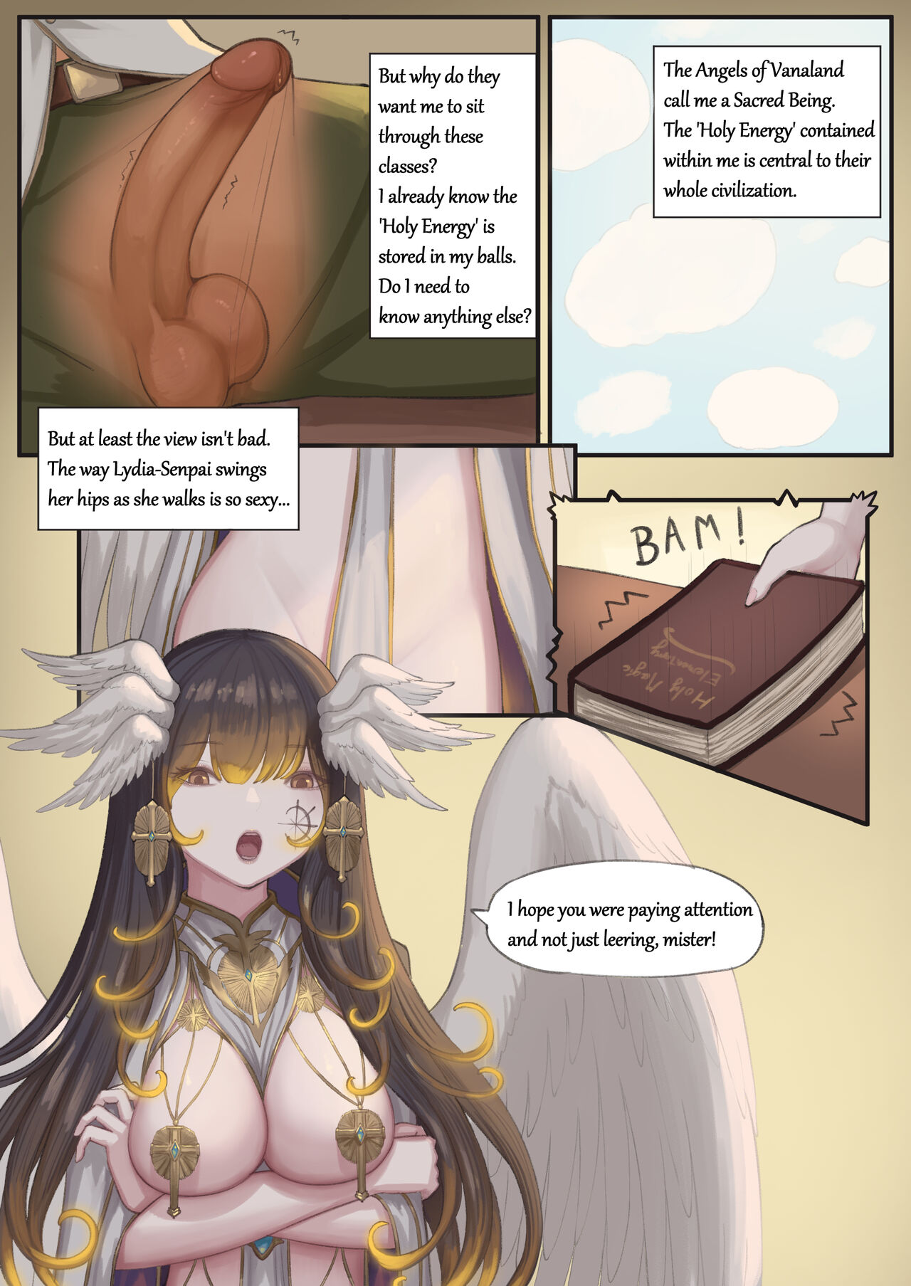 My Holy Magic Teacher Wants My Cum! page 3