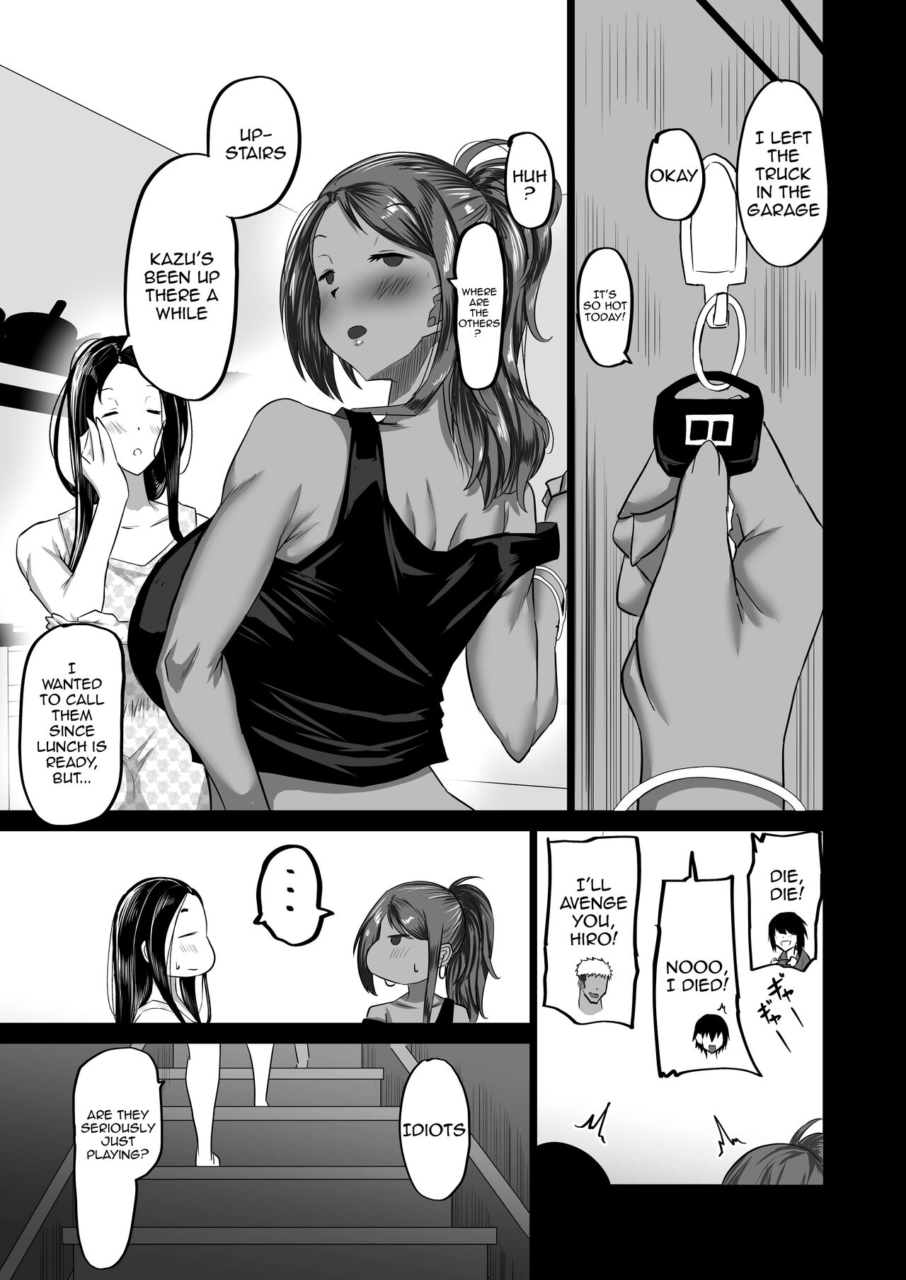 My Huge-Dicked Idiot Friend Has Been Breeding The Fuck Out Of My Big Sisters Back In My Hometown page 8