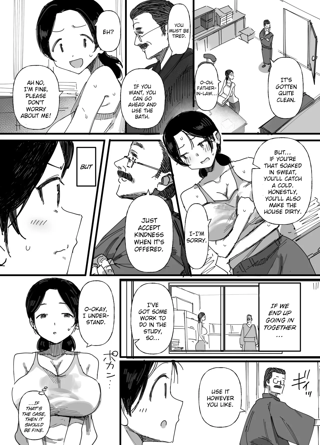 My Husband’s Debt: A Wife Sells Herself to Her Father-in-Law as Creampie Repayment page 20