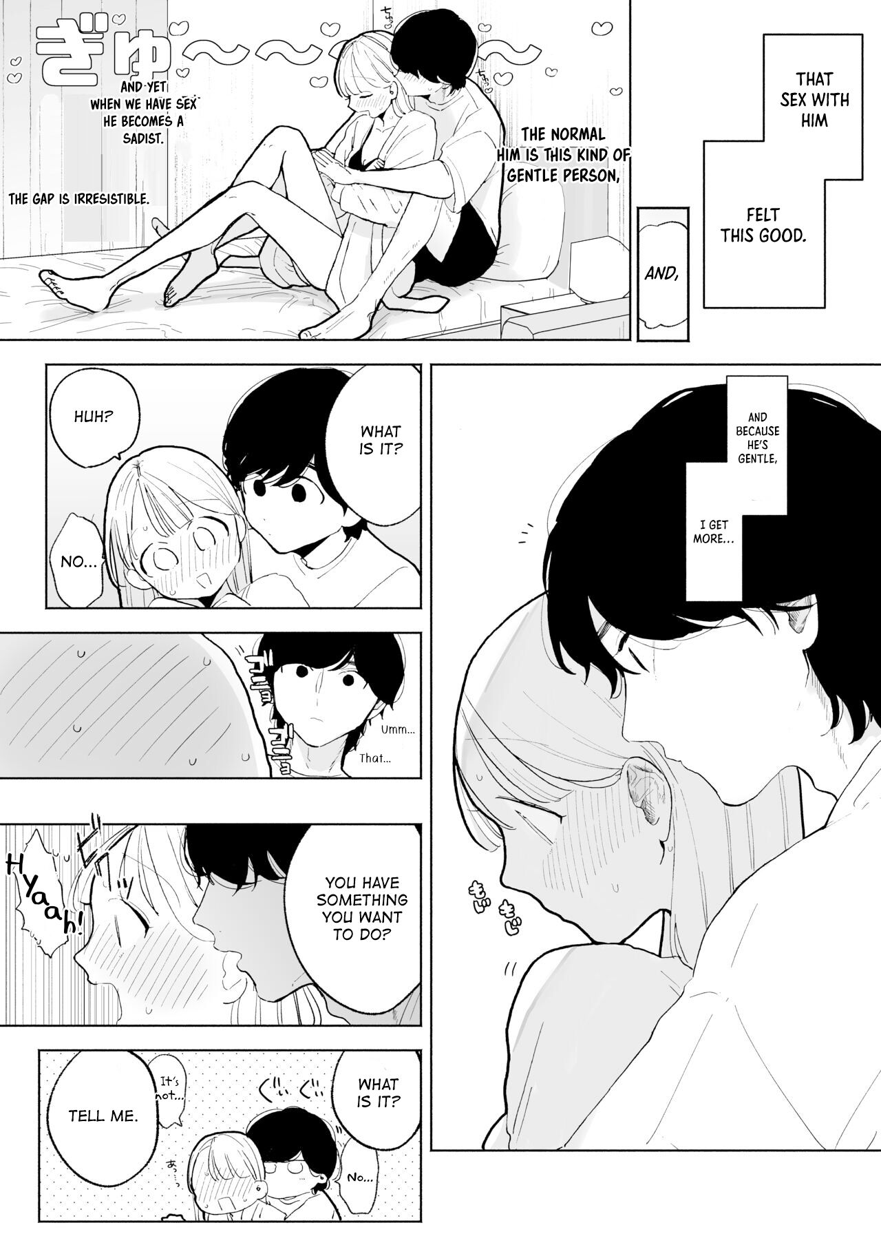 My Introverted Boyfriend Ryou-kun Wants to Please Me page 61