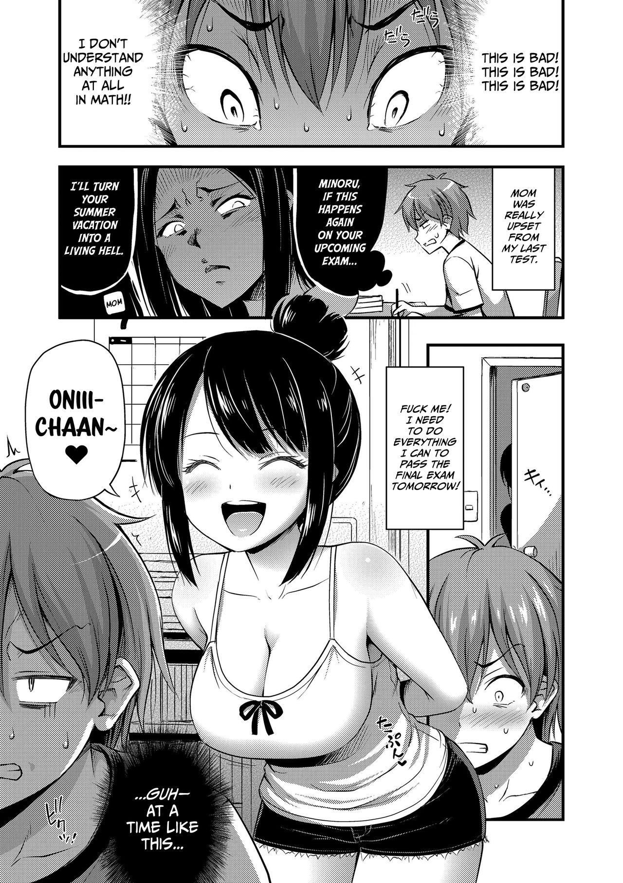 My Little Sister Grew So Much That I Have No Standing as an Older Brother page 1
