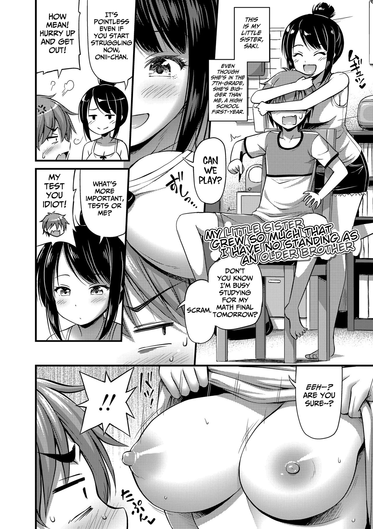 My Little Sister Grew So Much That I Have No Standing as an Older Brother page 2