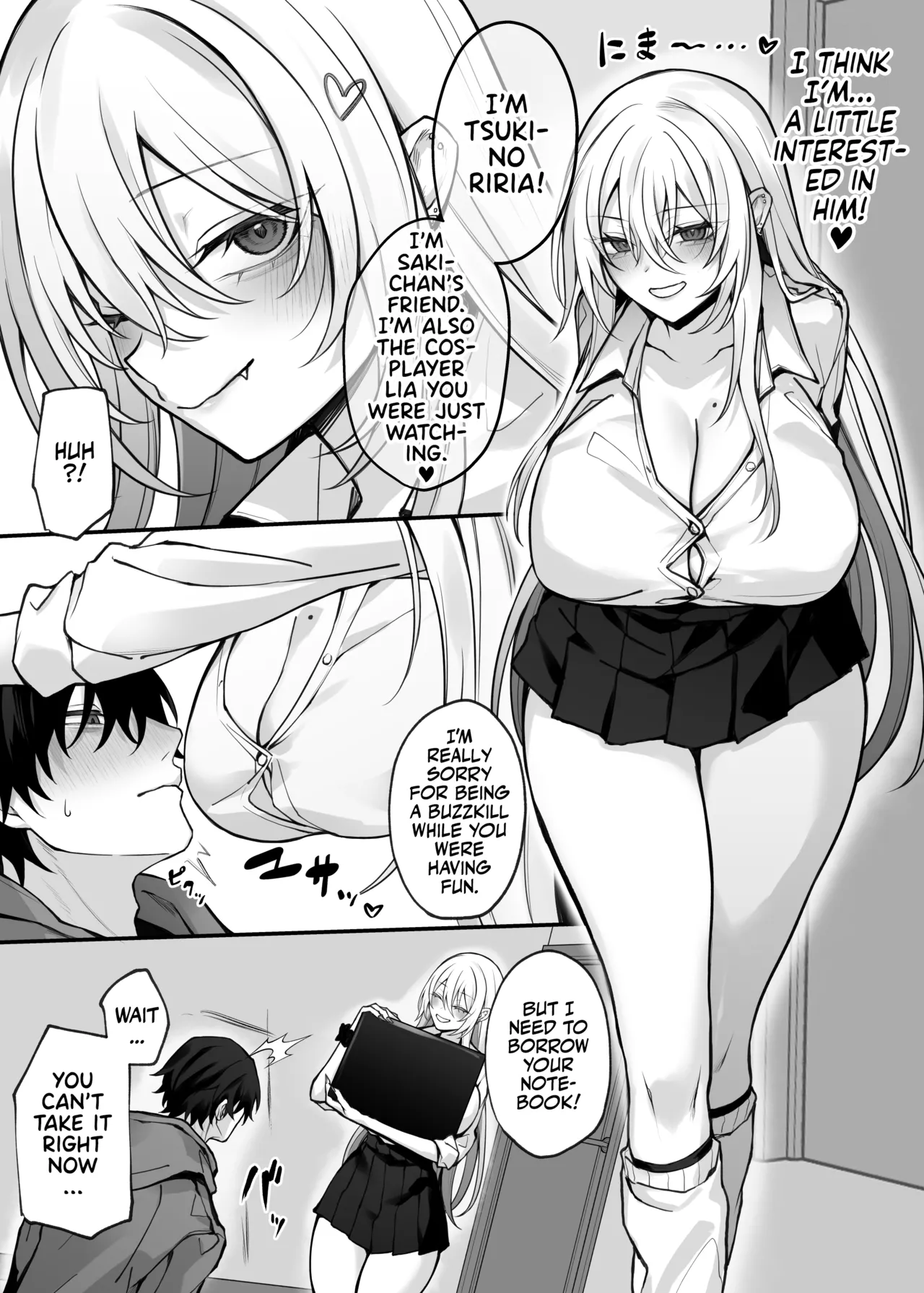 My Little Sister's Friend was my G-Cup Cosplayer Oshi! page 5