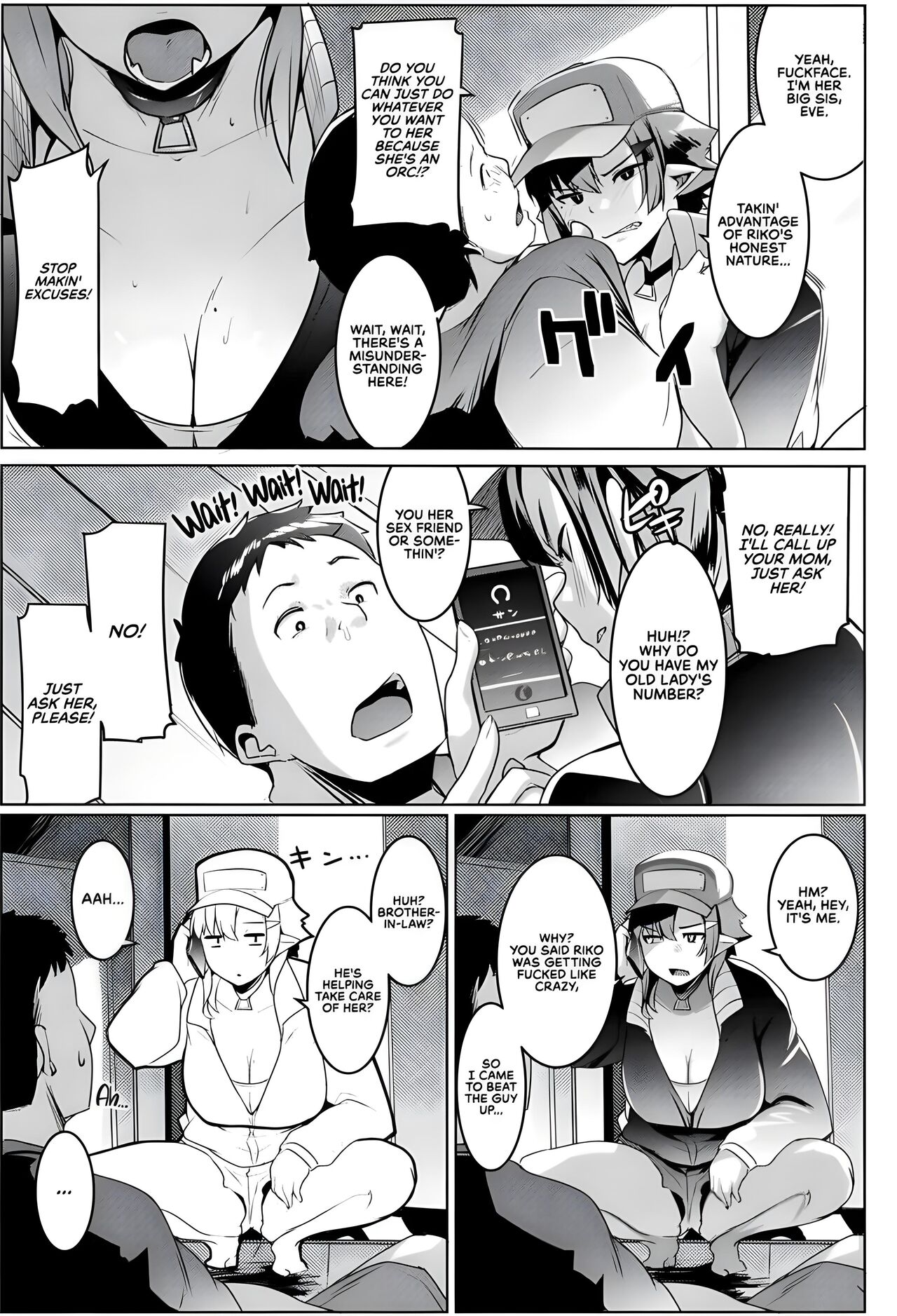 My Little Sister & The Mother is a Female Orc H.Q. COLLECTION page 38