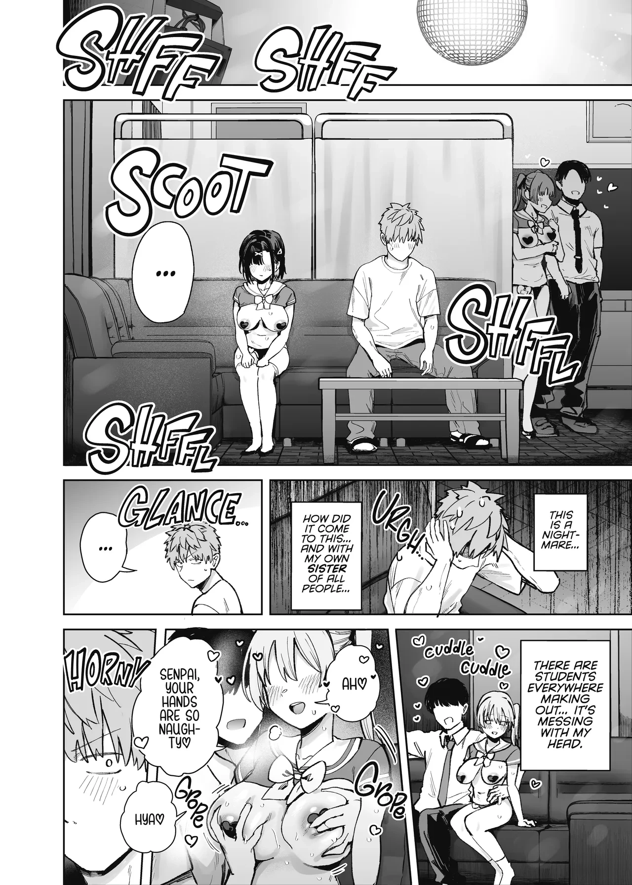 My Little Sister Was a Hostess at Class 2-C's School Festival Boobs Bar page 10
