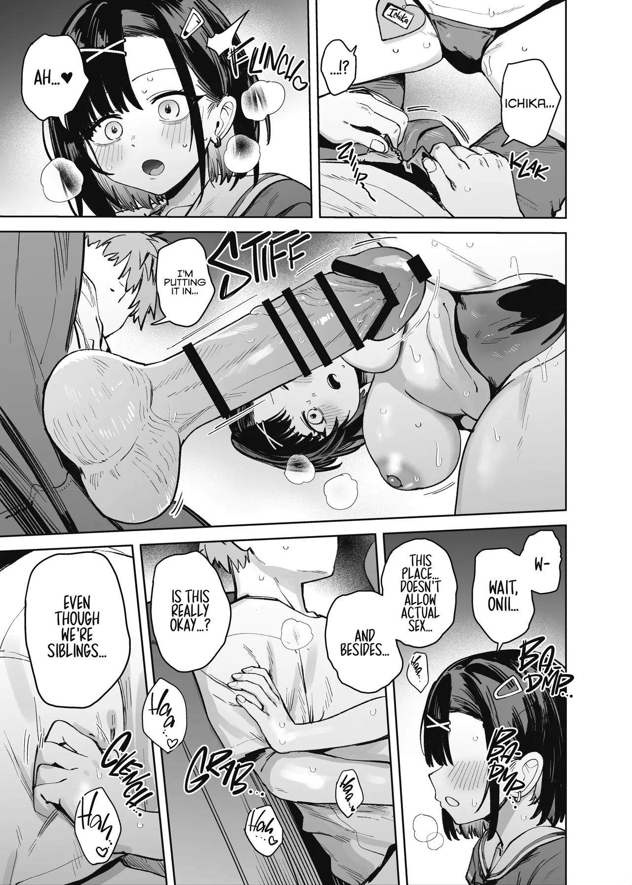My Little Sister Was a Hostess at Class 2-C's School Festival Boobs Bar page 27