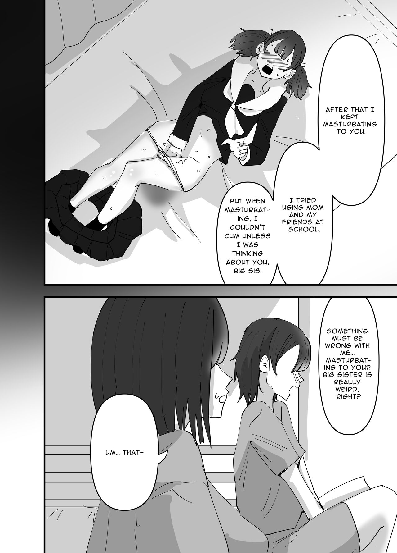 My Little Sister Was Masturbating To Me page 14