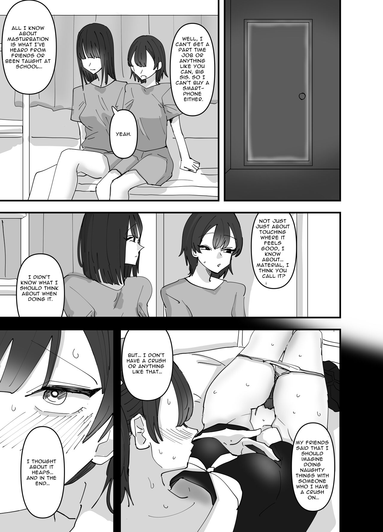 My Little Sister Was Masturbating To Me page 9
