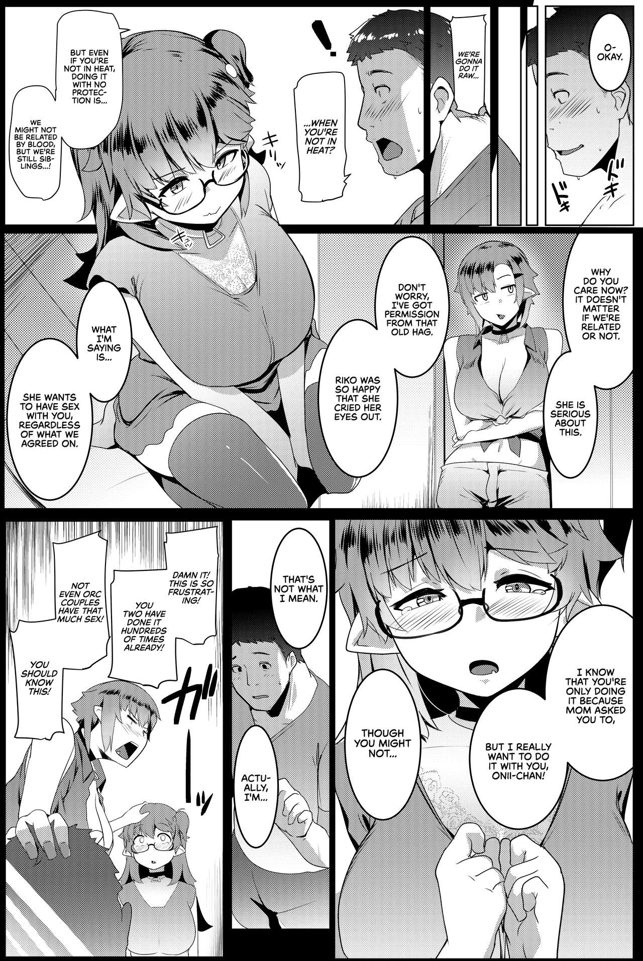 My Little Sisters are Slutty Orcs 5 page 8
