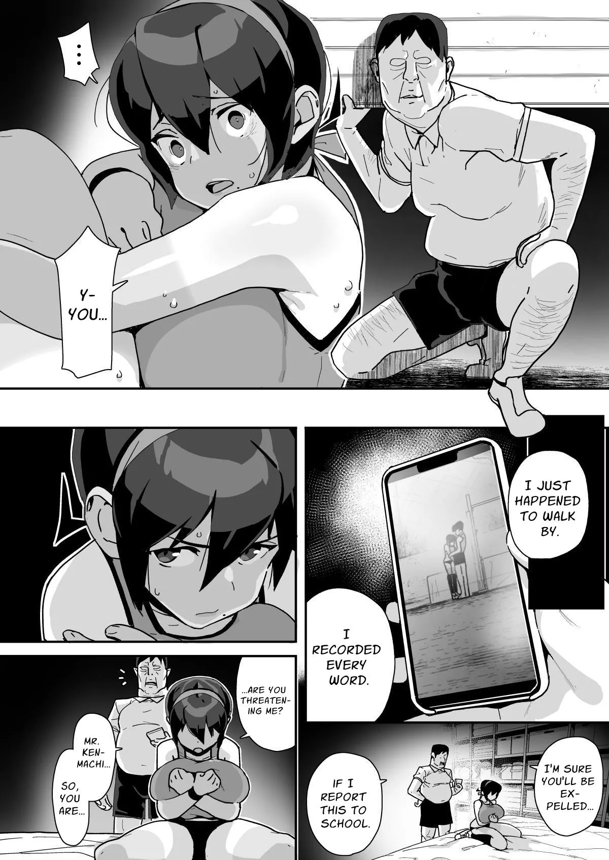 My Longtime Friend and Track & Field Athlete Tsubame Minamikami is Sullied by an Ugly Bastard page 23