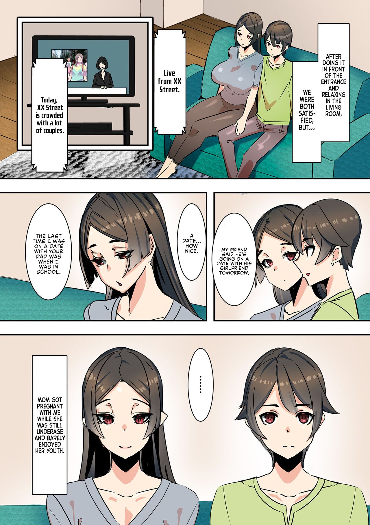 My Lover Is My Own Mother page 12