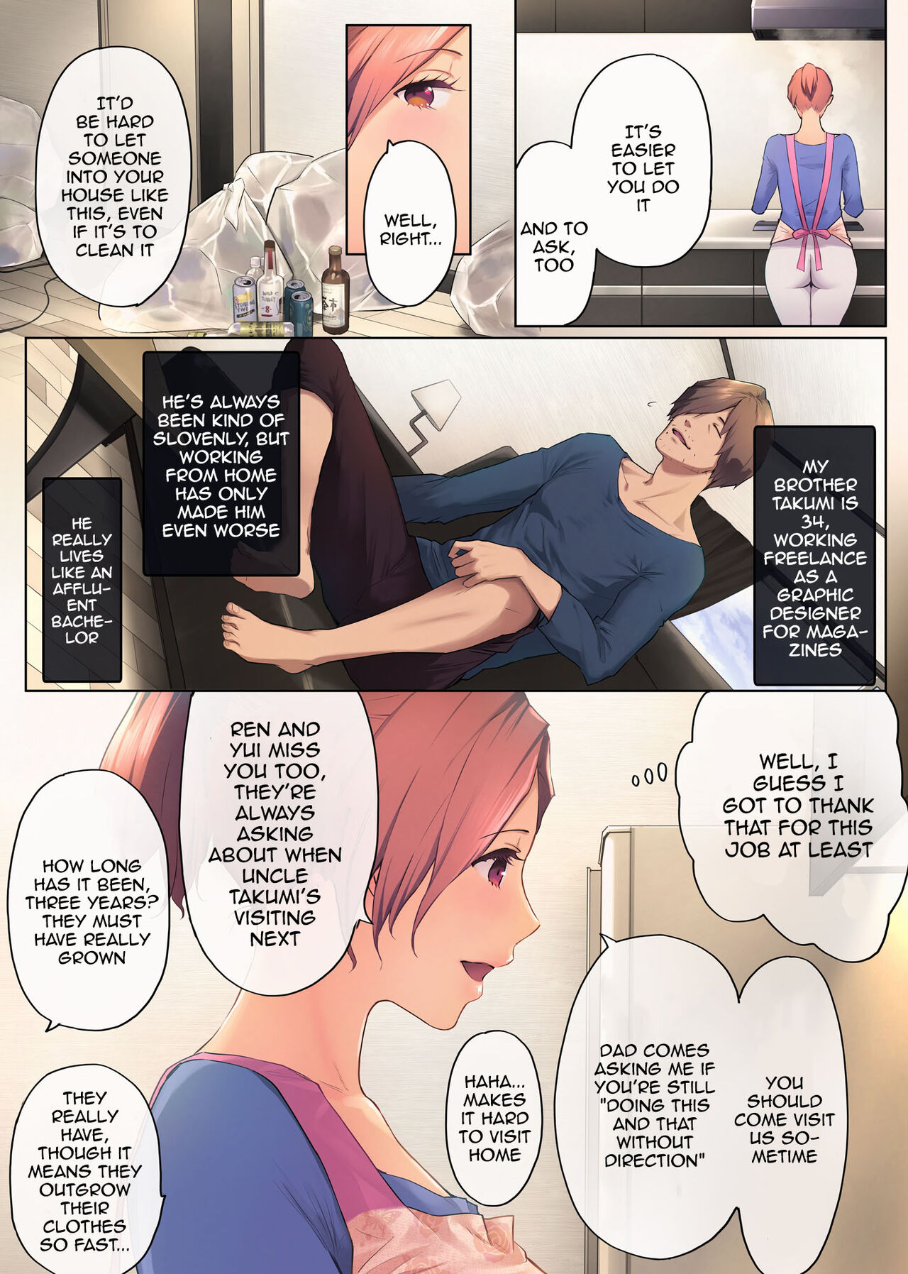 My Mature Older Sister ~The Crazy Convenient Relationship of An Older Sister and Younger Brother In Their 30s page 9
